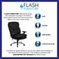 Flash Furniture HERCULES Series Ergonomic Fabric Swivel 24/7 Intensive Use Big & Tall Office Chair, Black (GO2085)