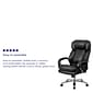 Flash Furniture HERCULES Faux Leather Executive Big & Tall Chair, 500 lb. Capacity, Black (GO2078LEA)