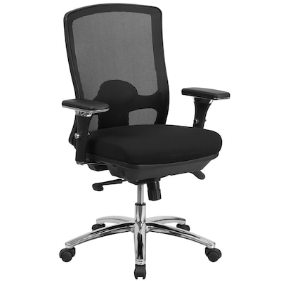 Flash Furniture HERCULES Series Ergonomic Mesh Swivel 24/7 Intensive Use Big & Tall Multifunction Of