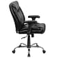 Flash Furniture HERCULES Series Ergonomic LeatherSoft Swivel Big & Tall Tufted Task Office Chair, Black (GO2073LEA)