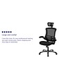 Flash Furniture Kelista Ergonomic Mesh Swivel High-Back Executive Office Chair, Black (BLX5H)