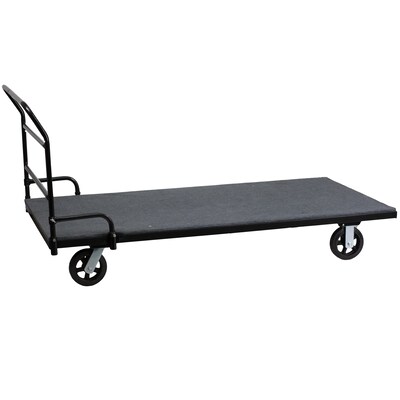 Flash Furniture Folding Table Dolly with Carpeted Platform for Rectangular Tables (XA7736DOLLY)