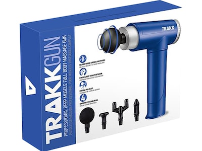 TRAKK Massage Gun, Blue (TR-M01-BU)