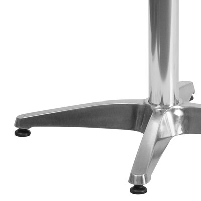 Flash Furniture Mellie 31.5'' Round Aluminum Indoor/Outdoor Table with Base  (TLH0523)