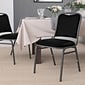 Flash Furniture Hercules Contemporary Metal Dining Chair, Black (NG108SVBKVYL)