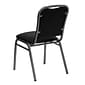 Flash Furniture Hercules Contemporary Metal Dining Chair, Black (NG108SVBKVYL)