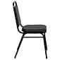 Flash Furniture Hercules Contemporary Metal Dining Chair, Black Frame (FDBHF2BKVYL)