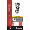 Pilot FriXion Ball Erasable Gel Pens, Fine Point, Red Ink (31552)