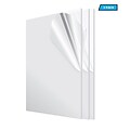 Adiroffice Acrylic Clear Water Resistant & Weatherproof Plexiglass Sheet 12’’X 24 1/8 Thick 3 Pack (1224-3-C)