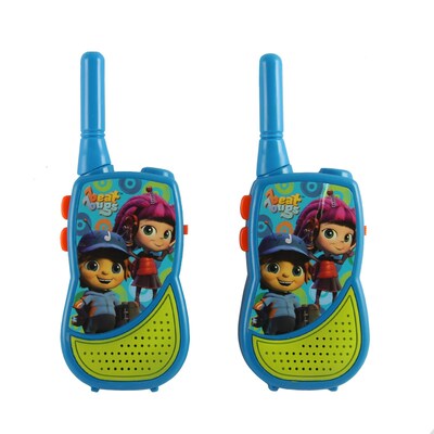 Beat Bugs Walkie Talkie with Built-in Flashlight Kids (WT3-01704-TRU)