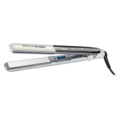 Infinity Pro Titanium Flat Iron 1 Inch, White (CS102)
