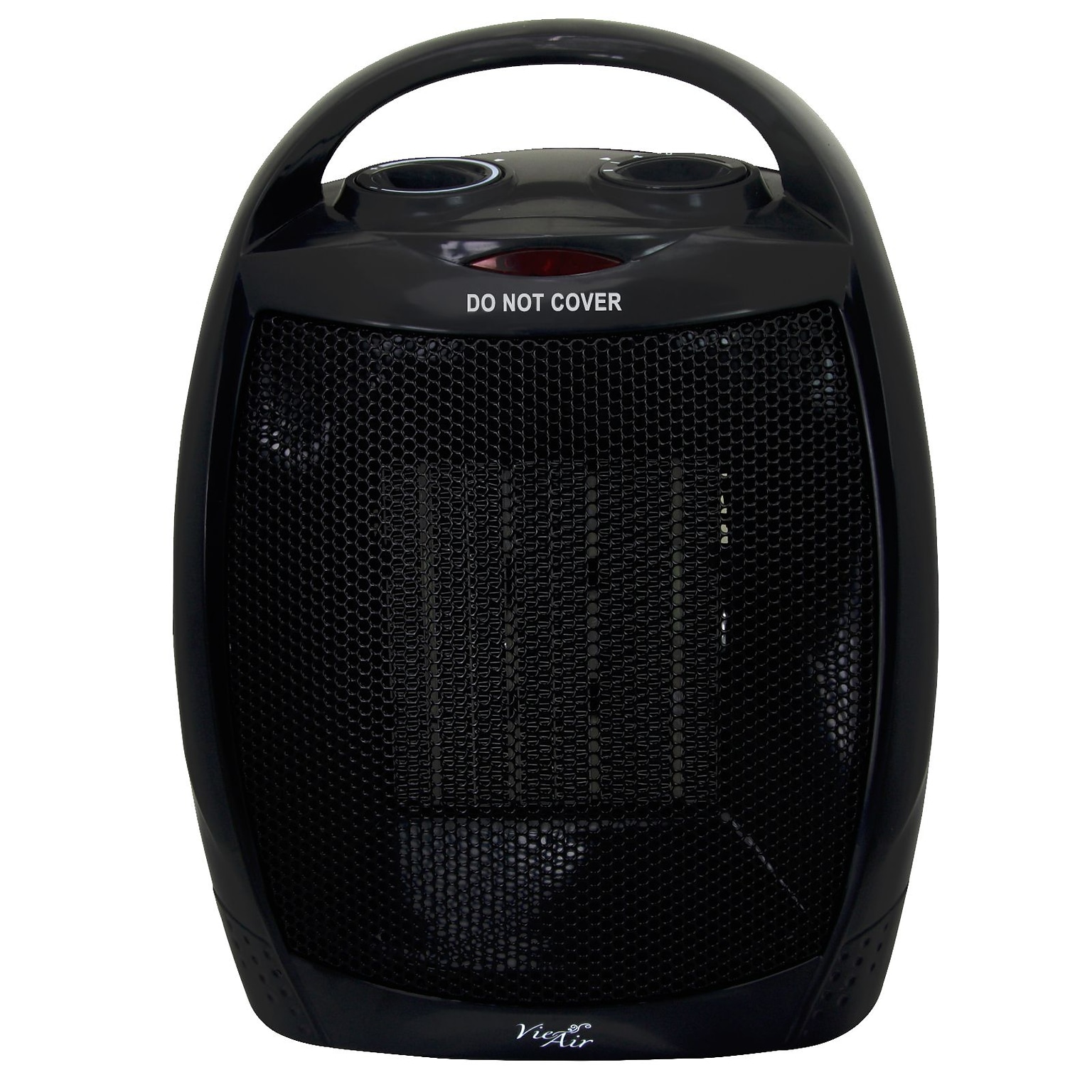 Vie Air 1500 Watt 4710 BTU Portable Ceramic Electric Heater, Black (936100347M)