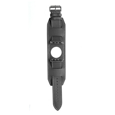 MGear Leather Band for 38MM Apple Watch in Gray (93599783M)