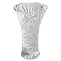 Gibson Home Jewelite 9.6H Flower Vase - Clear, Machine Made, Clear Glassware (91856.01)