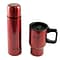 Mr.coffee Mr Coffee Javelin 2 Piece Double Wall Thermal and Travel Mug Gift Set in Red (108165.02)