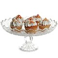 Gibson Home Jewelite 11.5 Dia Footed Cake Platter (92671.01)