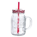 Cocacola Coca-Cola Country Classic 20 oz Mason Jar W/Lid & Straw (107296.01)