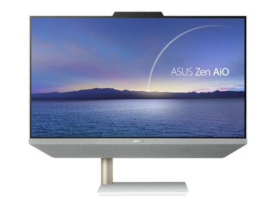 ASUS Zen AiO 24 M5401WUA All-in-One 24 Desktop Computer, AMD Ryzen 5 5700U, 16GB Memory, 512GB SSD (M5401WUA-DS704T)