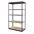 Storage Concepts Low Profile Boltless Shelving, 5 Shelves, 96H x 48W x 24D with Particle Board (A25-4824-96W)