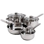 Gibson Home Landon 7-Piece Stainless Steel Cookware Set (93586656M)