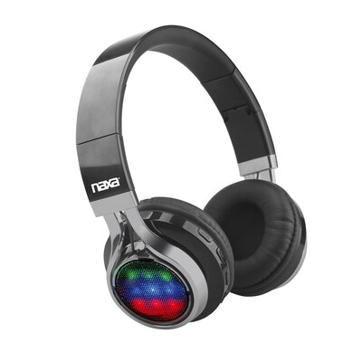 Naxa NE-957 VIBE Bluetooth Foldable Headphones with Microphone & FM Radio (935102723M)