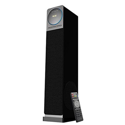 Sykik Tower High Power 60W RMS Speaker with Bluetooth, Black (TSME26BT-BLK)
