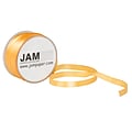 JAM Paper Single Face Satin Ribbon, 3/8W x 15 yds., Gold (36277675)