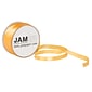 JAM Paper Single Face Satin Ribbon, 3/8"W x 15 yds., Gold (36277675)