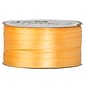 JAM Paper Single Face Satin Ribbon, 3/8"W x 15 yds., Gold (36277675)