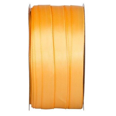JAM Paper Single Face Satin Ribbon, Gold (36277675)