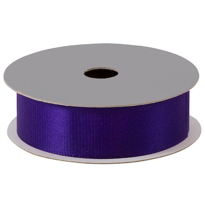 JAM Paper Woven Edged Ribbon, 4 yds., Purple (2190315243)