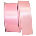 JAM Paper Single Face Satin Ribbon, 2 1/2W x 50 yds., Pink (J92575W06140KA)