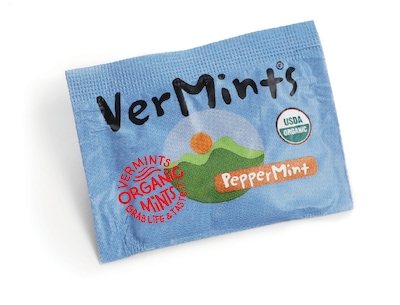 VerMints Peppermint Mints, 100 Pieces/Pack, 100/Box (VNT00992)