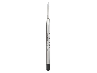 Parker Quinkflow Ballpoint Pen Refill, 0.7 mm, Medium Point, Black Ink, 3/Pack (2119151)