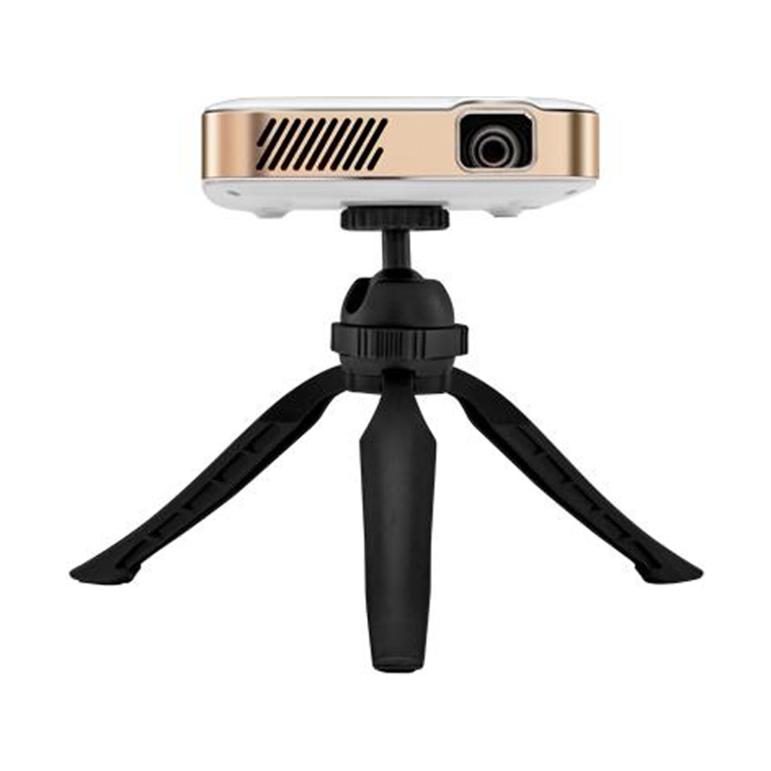 Kodak LUMA 450 Portable RODPJS450 Wireless DLP Projector, White/Gold
