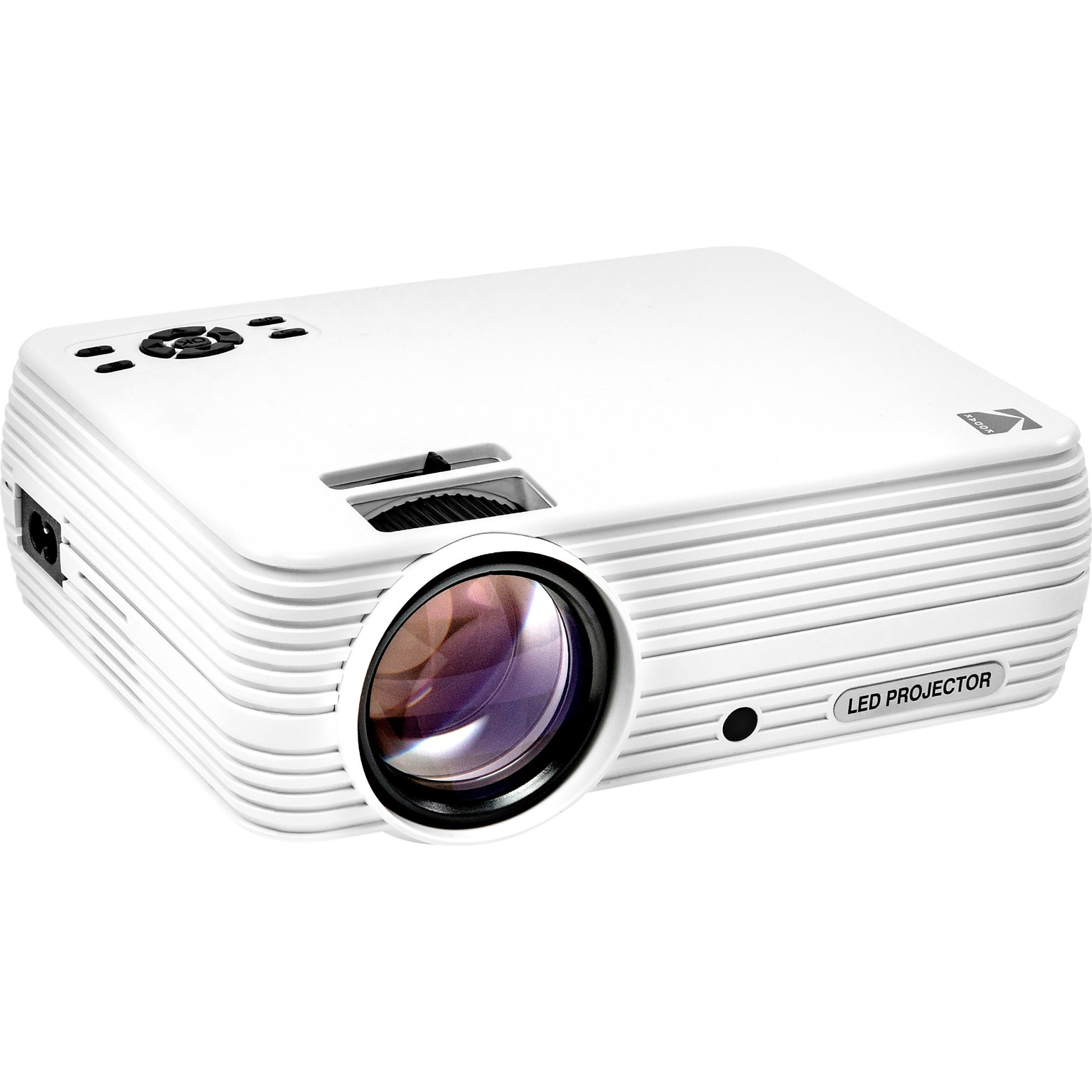 Kodak Flik X7 Home Theater RODPJSX5P720 Projector, White