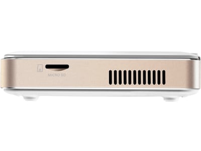Kodak LUMA 150 Portable RODPJS150 Wireless DLP Projector, White/Gold