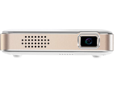 Kodak LUMA 150 Portable RODPJS150 Wireless DLP Projector, White/Gold