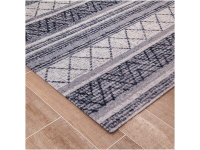 Anji Mountain Rug'd Alesund 36" x 48" Chair Mat for Carpet & Hard Floor, Polyester (AMB9013)