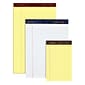 Ampad Gold Fibre Notepads, 5" x 8", College Ruled, Canary, 50 Sheets/Pad, 12 Pads/Pack (TOP 20-004R)