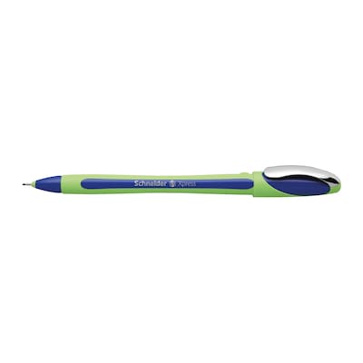 Schneider Xpress Premium Fineliner, 0.8 MM, Porous Point Pen, Box of 10 Pens, Blue (190003)