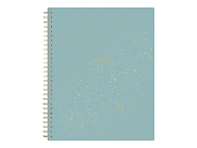2022 Blue Sky Ashley G Splatter Dot Jade 8 x 10 Monthly, Blue/Gold (135333)