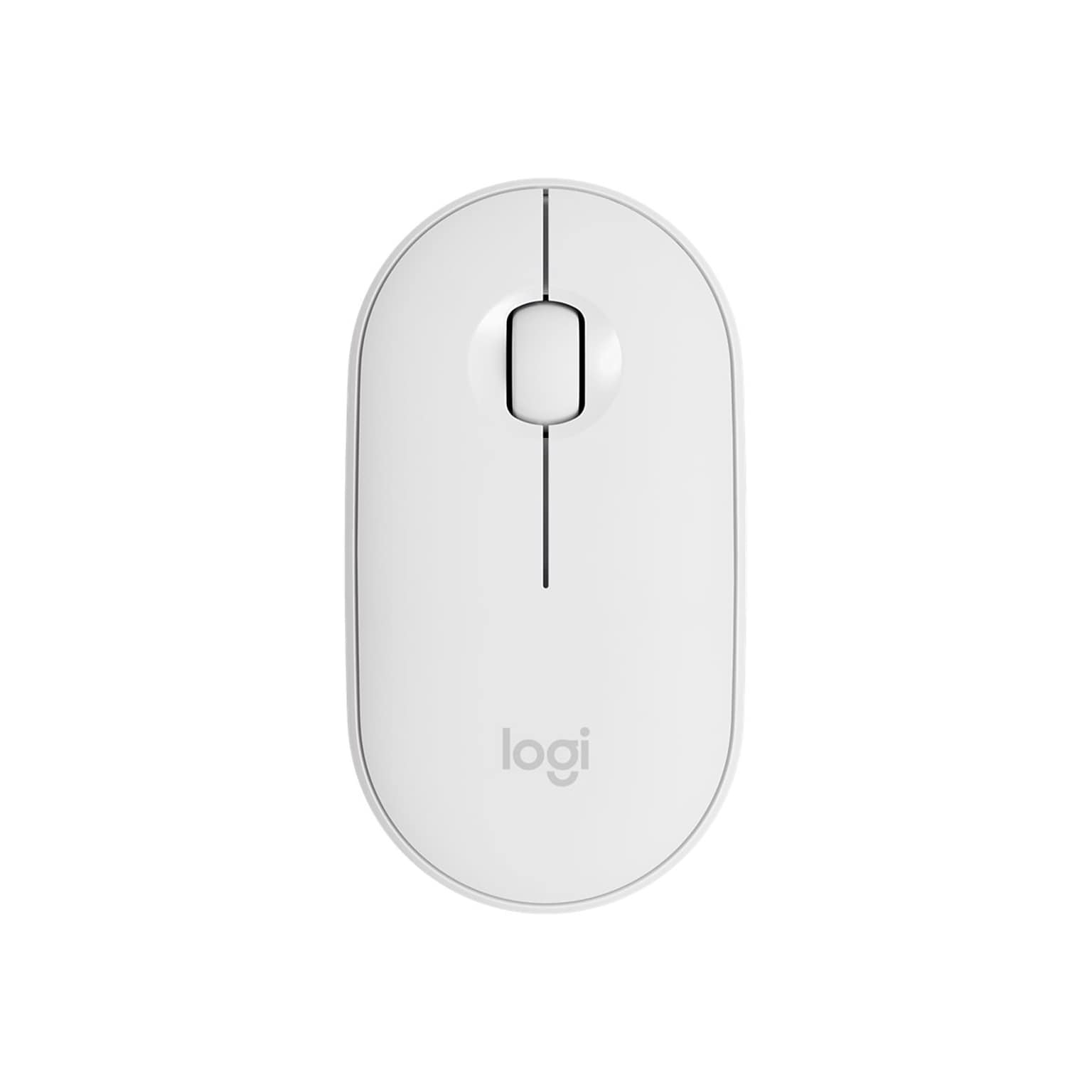Logitech Pebble i345 for iPad Wireless Optical Mouse, White (910-005888)