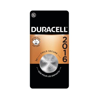 Duracell 16 3v Lithium Coin Battery 1 Pack Dl16bpk Quill Com