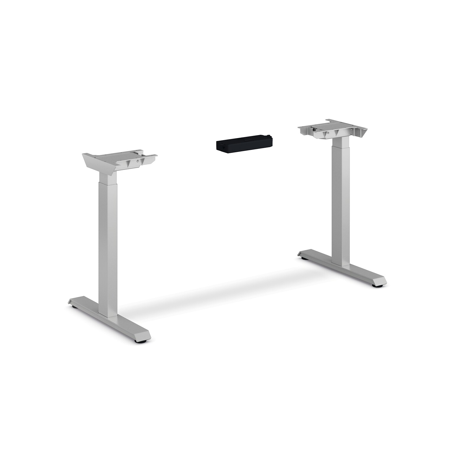 HON Coordinate Height Adjustable Base, Silver (HONHATB2S2LPR6)