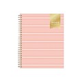 2022 Blue Sky Day Designer Simply Striped Apricot 8 x 10 Monthly Planner, Apricot/Cream (133651)
