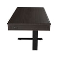 FlexiSpot Theodore 30-49 Adjustable Desk, Brown (UD5B-OFF)