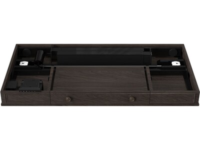 FlexiSpot 48"W Electric Adjustable Standing Desk, Brown (UD5B-OFF)