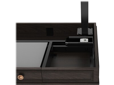 FlexiSpot 48"W Electric Adjustable Standing Desk, Brown (UD5B-OFF)