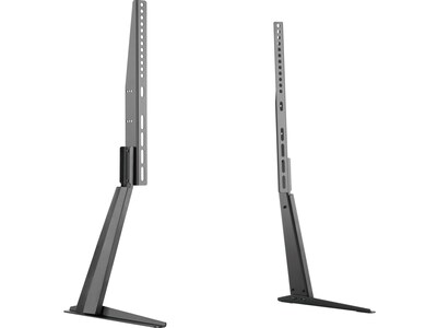 Mount-It! Steel Pedestal TV Stand, Screens up to 70, Black (MI-859)